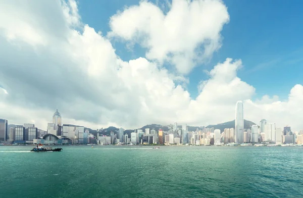 香港港口 完美的一天 — 图库照片