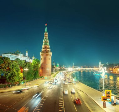 Moskova Kremlin, Embankment ve Moskova Nehri, Rusya