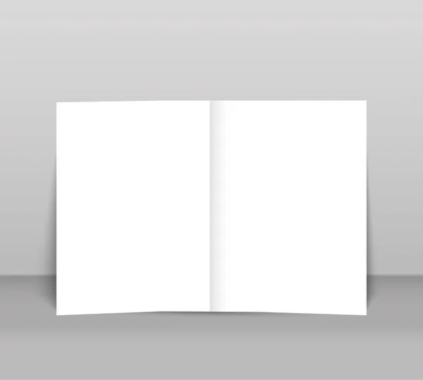 Шаблон обложки брошюры Blank Bi — стоковый вектор