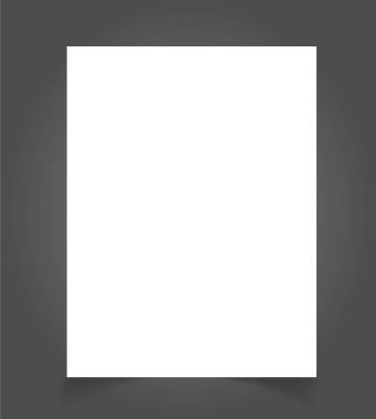 Poster boş iki kat broşürü mockup kapak şablonu