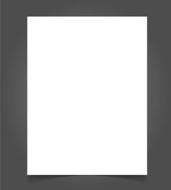Boş poster BI kat broşürü mockup kapak şablonu