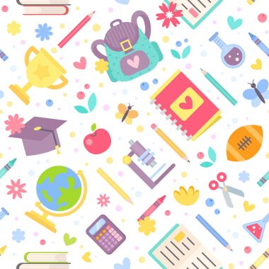 Okula sorunsuz bir şekilde dönüyorum.