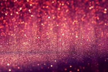 Noel glitter kırmızı mor arka plan bulanık
