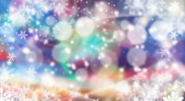 Christmas snowflakes background — Stock Photo, Image