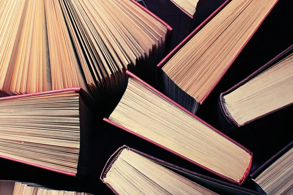Livros biblioteca fundo — Fotografia de Stock