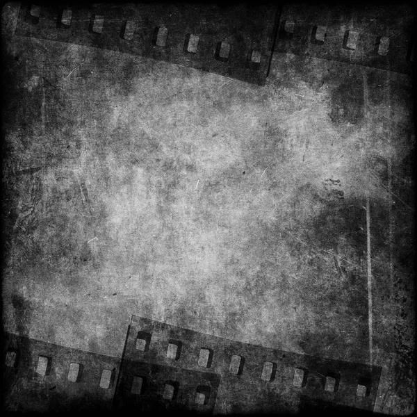 Grunge film şeridi tek renkli arka plan 