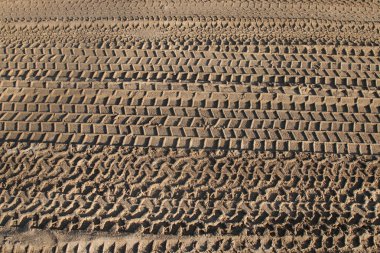 Soyut parmak kum izler 