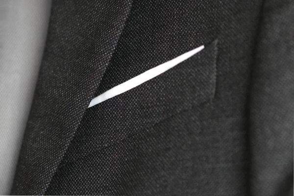 Detalhe do tecido close-up — Fotografia de Stock