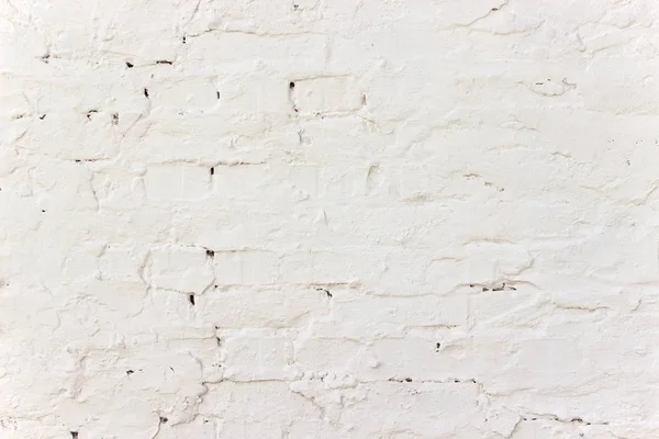 Witte bakstenen muur textuur als achtergrond — Stockfoto