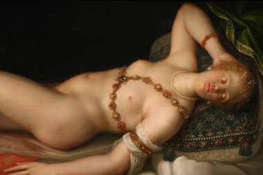 Dinlenen Venüs. Dirk de Quade van Ravesteyn 'in resmi, 1608 civarında.