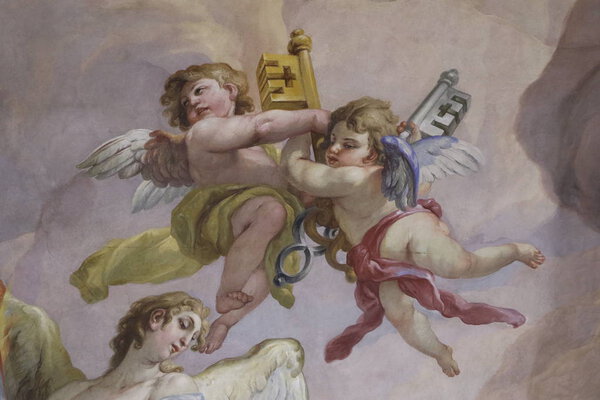 Мбаппе купола церкви Святого Карла в Вене, Мбаппе в Вене
