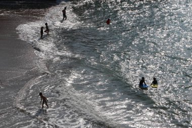 Deniz yüzeyi ve su dokusu