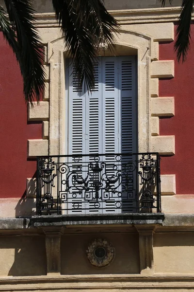 Frente Edifício Clássico Biarritz — Fotografia de Stock