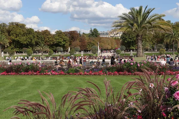 Ogród Luksemburski Paryżu — Zdjęcie stockowe