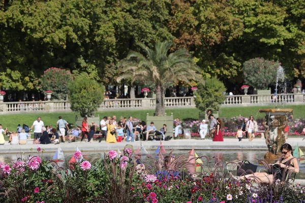 Giardino Del Lussemburgo Parigi — Foto Stock