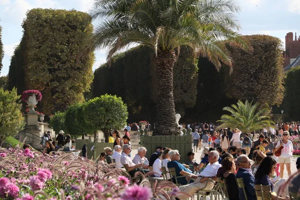 Giardino Del Lussemburgo Parigi — Foto Stock