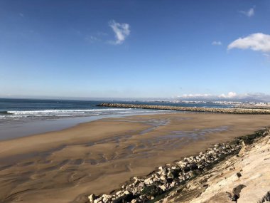 Costa da Caparica Plajı, Portekiz