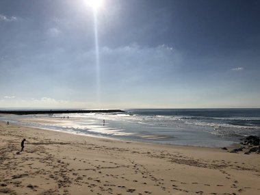 Costa da Caparica Plajı, Portekiz