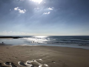 Costa da Caparica Plajı, Portekiz