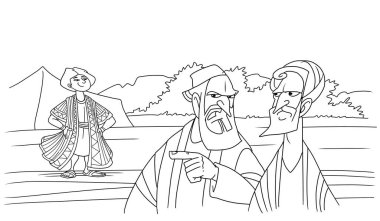 Büyük kardeşler küçük kardeşleri Joseph 'i kıskanıyor.