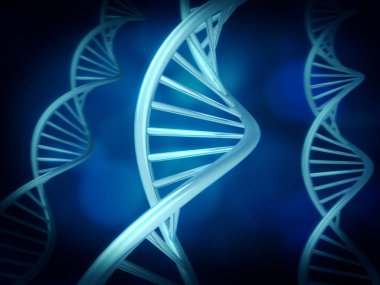 DNA molekülü kavramsal görüntü