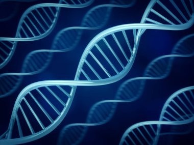 DNA molekülü kavramsal görüntü