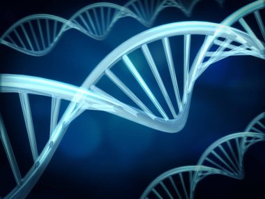 DNA molekülü kavramsal görüntü