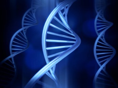 DNA molekülü kavramsal görüntü