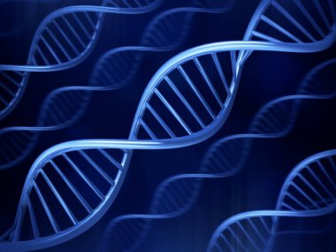 DNA molekülü kavramsal görüntü