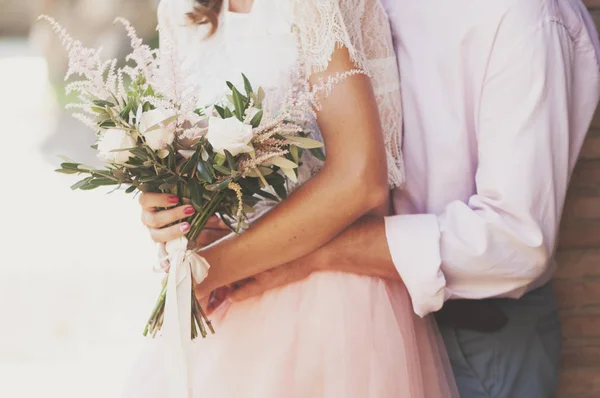 Beautiful wedding bouquet — Stock Photo, Image