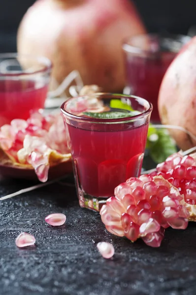 Sweet pomegranate juice — Stock Photo, Image