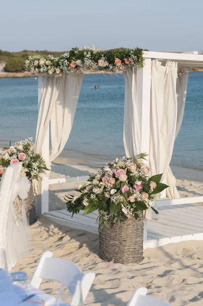 Elegant bröllop dekorationer — Stockfoto