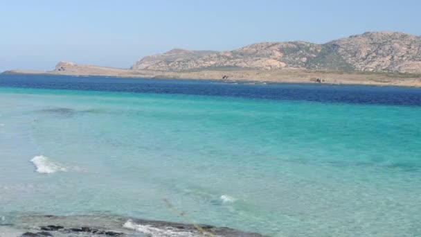 令人惊异的撒丁岛海滩 — 图库视频影像