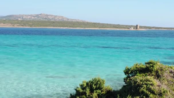 Praia sardiniana incrível — Vídeo de Stock