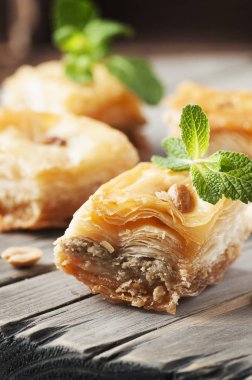 Arapça tatlı Baklava 