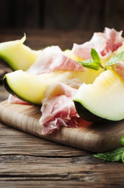 Taze kavun ve İspanyol hamon