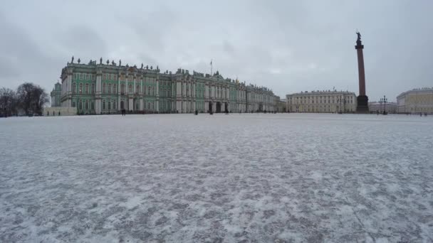 Museo del Hermitage en San Peterburgo, Rusia — Vídeos de Stock