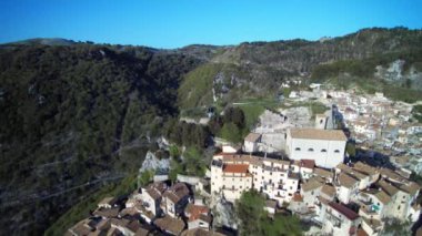 Gözlem görünümünü Cervara Di Roma İtalya'nın, İtalya.