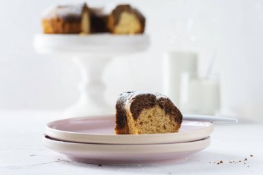 Seninle ev yapımı kek ve çikolata.