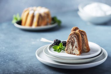 ev yapımı mermer kek