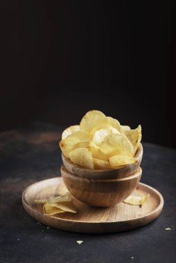 Sağlıksız patates cipsi