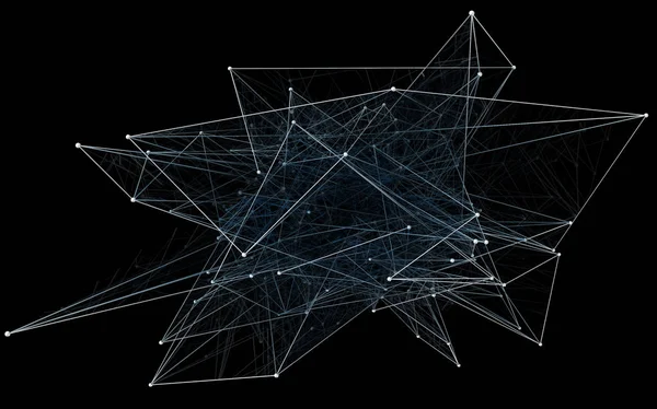 Abstract network connection background