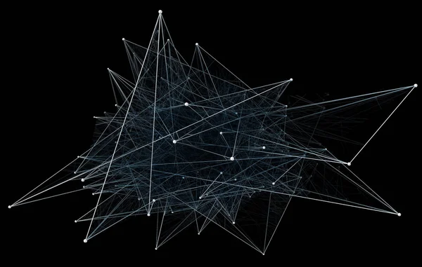 Abstract network connection background