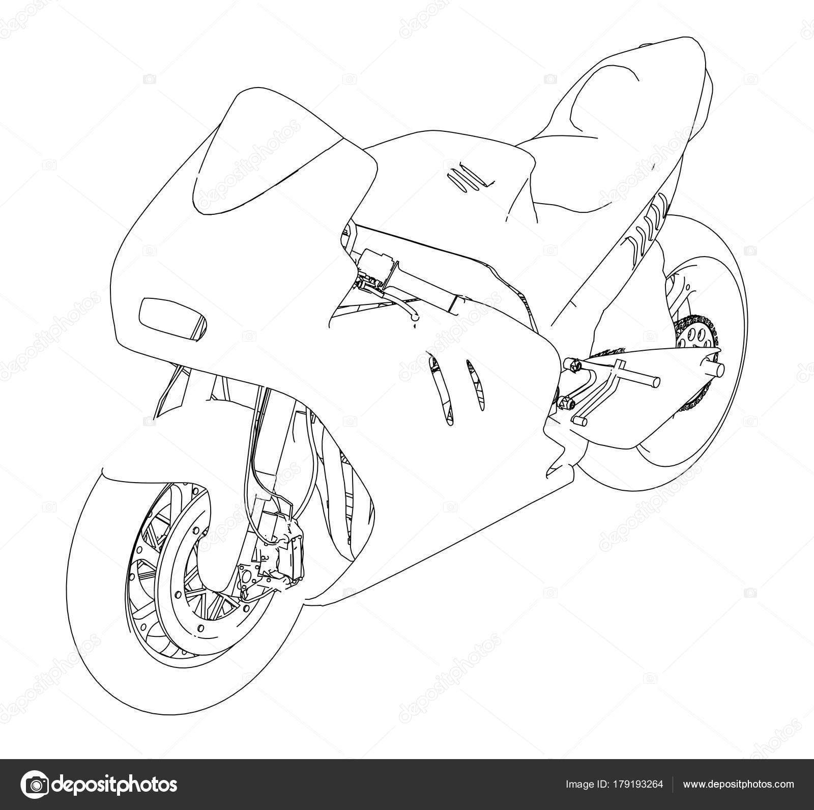 la bicicletta è un veicolo immagini da colorare