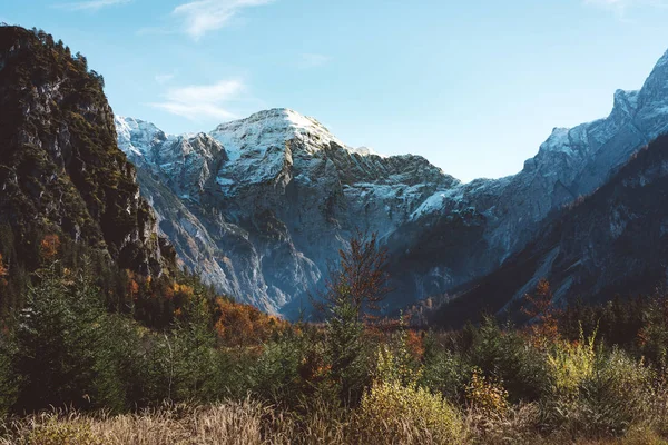 Bergstopp i Österrike Stockbild