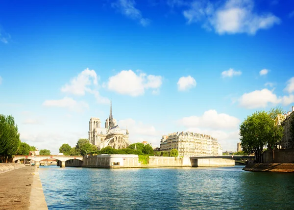 Notre Dame cathedral, Paris France — Stock Photo, Image