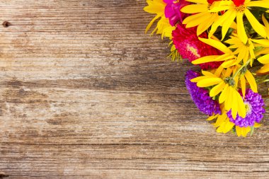 Parlak sonbahar buket