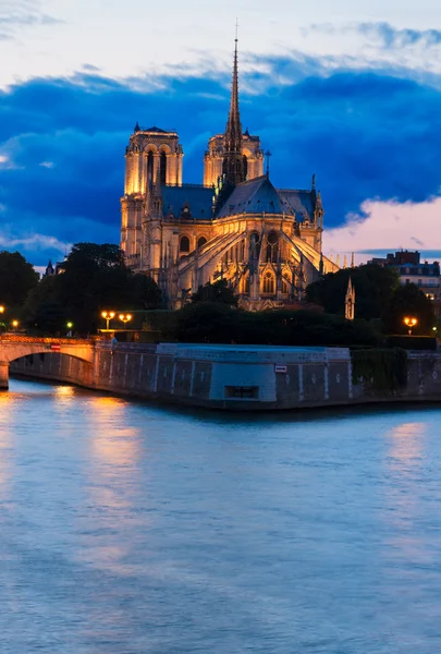 Catedral de Notre Dame, París Francia — Foto de Stock