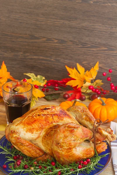 Thnaksgiving Turkiet närbild — Stockfoto