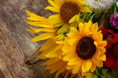 Parlak sonbahar buket